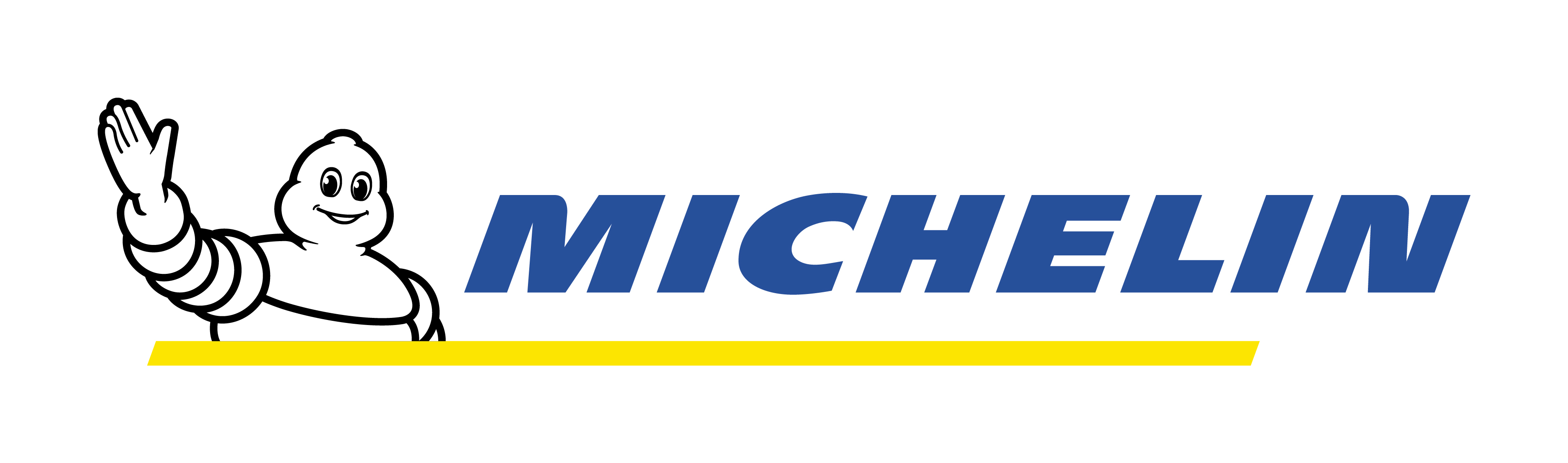 Michelin_横ロゴ_白背景_青色、黄色